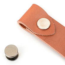 Load image into Gallery viewer, Button Studs for Belt(10ea), Buckles Handbag accessory dumbbell, shaped buckles, making belt, Leather Craft tools MLT- P00000YD