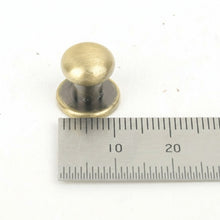 Load image into Gallery viewer, High end quality Button Studs ver.1 - 5mm, 5pcs -1set, making asscessories Leather craft P0000BAK