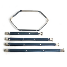 Load image into Gallery viewer, Internal Flex purse frame,Hexagon Flex frame(20cm~35cm), Leather craft tool MLT-P0000BCC