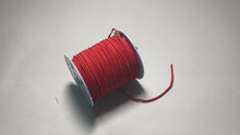 Load and play video in Gallery viewer, Chamude(CHAMOIS) Cord 3mm(0.12inch), 100yd - Suede cord, Necklace items, Necklace supplies MLT-P0000CUR