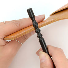 Load image into Gallery viewer, Pen style Wood Edge Slicker Burnisher Polishing DIY Woodworking Tools, Handmade Leather Craft tools MLT-P0000BZR