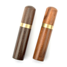 Load image into Gallery viewer, Wooden Needle Holder, wood box, Crafts Capsule Leather craft tool MLT-P0000BWP