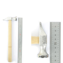 Load image into Gallery viewer, leather craft tool wooden handle 2 kind of head hammer.Leather Craft Tool and DIY. MLT-P0000BYI