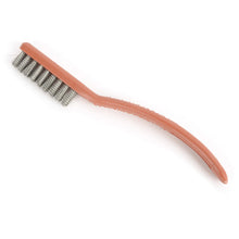 Load image into Gallery viewer, Steel brush-plastic handle, wire brush, clean a wet stone, small brush, leather craft tools MLT-P0000CCX