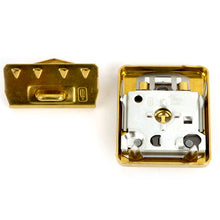 Load image into Gallery viewer, AMIET Key Lock/ M 32703.217MGS/ High Quality Key Locks / Flip Locks For Bags, suitcase buckle,Bag Making Suppliers-MLT-P0000CLR