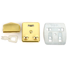 Load image into Gallery viewer, AMIET Key Lock/ M 32703.217MGS/ High Quality Key Locks / Flip Locks For Bags, suitcase buckle,Bag Making Suppliers-MLT-P0000CLR