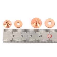 Load image into Gallery viewer, High quality Copper Rivets & Burrs Rivets (9mm/12mm) Leather DIY making asscessories(20set)-MLT-P0000CMK