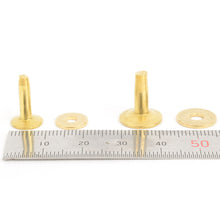 Load image into Gallery viewer, High quality Brass Rivets & Burrs Rivets (9mm/12mm) Leather DIY making asscessories(20set)-MLT-P0000CMJ