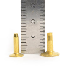 Load image into Gallery viewer, High quality Brass Rivets & Burrs Rivets (9mm/12mm) Leather DIY making asscessories(20set)-MLT-P0000CMJ