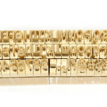 Load image into Gallery viewer, 5.5mm Size-Individual hot stamp (initials) Font: Consolas, (Capital, lowercase, numbers and special symbols) MLT-P0000CMM