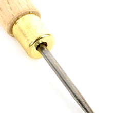Load image into Gallery viewer, Wood awl needle leather tool-Felting needle-Brad awl-Wooden Handle Awl-Wood Handle needle, Leather craft tools-MLT-P000000X