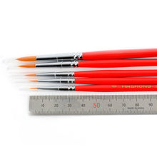 Load image into Gallery viewer, Hwahong acrylic a painting in oils brush, Korea made, small brush, leather craft tools MLT-P0000CNV