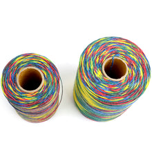 Load image into Gallery viewer, Mix Waxed Thread, Hand Sewing Thread Round Wax Thread for Hand Sewing Leather , 0.7mm-(350M), 0.9mm-(450M) length MLT-P0000COJ