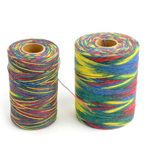 Load image into Gallery viewer, Mix Waxed Thread, Hand Sewing Thread Round Wax Thread for Hand Sewing Leather , 0.7mm-(350M), 0.9mm-(450M) length MLT-P0000COJ