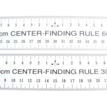 Load image into Gallery viewer, Center Flexible Ruler (30cm.60cm) ruler, the circular constant leather craft tools MLT-P0000CON