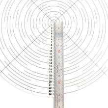 Load image into Gallery viewer, Circular Center Finder Ruler, 1~25cm circle making Leather craft tools MLT-P0000COO