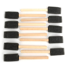Load image into Gallery viewer, Leather form brush 10pcs, Mini sponge Brush, small brush, leather craft tools MLT-P0000COU