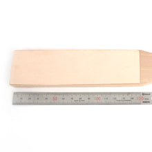Load image into Gallery viewer, Wood Strop, Double Sided Sharpening Block, blade Polishing DIY Tools, Handmade Leather Craft tools MLT-P0000CPX