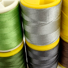 Load image into Gallery viewer, Silk thread - Basic Color 0.5mm Threads, Basic Color(24 color available),Produced by KOREA, Leather craft tools -MLT-P0000BWB