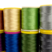 Load image into Gallery viewer, Silk thread - Basic Color 0.5mm Threads, Basic Color(24 color available),Produced by KOREA, Leather craft tools -MLT-P0000BWB