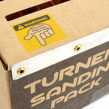Load image into Gallery viewer, Turner's Sanding Pack. 5 kinds of grit abrasives.  The Sander on Hard paper box, sand paper, leather craft tools MLT-P0000CQT