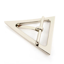 Load image into Gallery viewer, Plated Metal Belt triangle Buckles for Bags Straps, Bag Making Suppliers Leather craft tools MLT-P0000CRH