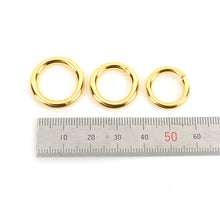 Load image into Gallery viewer, 12,13,15mm O-Rings 10ea, Inside Diameter(Outside diameter 17,19,21mm), 1 Set of 10 pcs Leather craft tools MLT- P0000CRJ