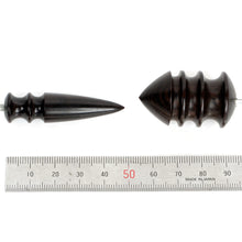 Load image into Gallery viewer, 2pcs set Wood Edge Slicker Burnisher Polishing DIY Woodworking Tools, Handmade Leather Craft tools MLT-P0000CSN