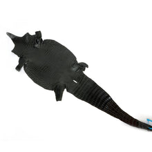 Load image into Gallery viewer, Genuine Crocodile Leather -Black (Genuine leather) for Bags, Journaling, Purses, Cuffs, Heels MLT-P0000CSS