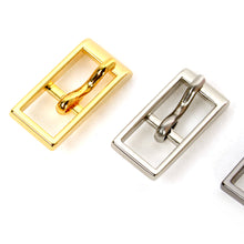 Load image into Gallery viewer, Long Square Plated Metal 6mm Buckles for 6mm straps,Bag or wristband Making Suppliers-MLT-P0000CTA