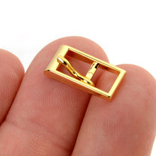 Load image into Gallery viewer, Long Square Plated Metal 6mm Buckles for 6mm straps,Bag or wristband Making Suppliers-MLT-P0000CTA