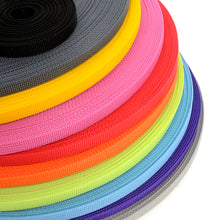 Load image into Gallery viewer, 10mm Webbing Strap - 2M, making strap, Shoulder strap, braided fabric, Belt items, Strap supplies MLT- P0000CTD