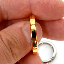 Load image into Gallery viewer, 20mm Flat Gate Spring O-Ring Round Push Snap Hooks , High Quality (Self produced) O-Rings, MLT- P0000CTH