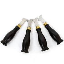 Load image into Gallery viewer, Ebony Wood Handle Edge Creaser,Stitch Line in Leather, Craft tools MLT-P0000CTQ