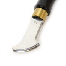 Load image into Gallery viewer, Ebony Wood Handle Edge Creaser,Stitch Line in Leather, Craft tools MLT-P0000CTQ
