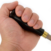 Load image into Gallery viewer, Ebony Wood Handle Edge Creaser,Stitch Line in Leather, Craft tools MLT-P0000CTQ