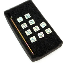 Load image into Gallery viewer, Stamping Alphabet or Number (7mm) Set, Imprint initials on the leather, leather craft tools MLT- P0000CTS