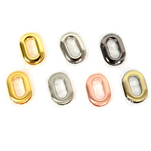 Load image into Gallery viewer, High quality Brass Oval eyelet 17,20mm Made in Korea, Leather craft tool. MLT-P0000CTV