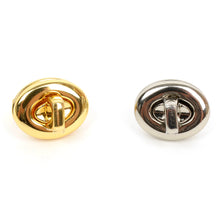 Load image into Gallery viewer, Round Twist Mini Lock Closure C style, Turn Lock / Slide Lock, suitcase buckle,Bag Making Suppliers Leather craft tools MLT-P0000CTW