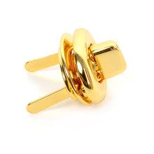 Load image into Gallery viewer, Round Twist Mini Lock Closure C style, Turn Lock / Slide Lock, suitcase buckle,Bag Making Suppliers Leather craft tools MLT-P0000CTW