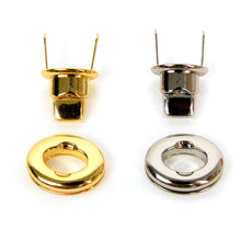 Load image into Gallery viewer, Round Twist Mini Lock Closure C style, Turn Lock / Slide Lock, suitcase buckle,Bag Making Suppliers Leather craft tools MLT-P0000CTW