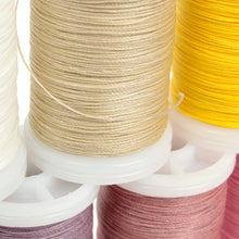 Load image into Gallery viewer, Poly Waxed Thread, Hand Sewing Thread Round Wax Thread for Hand Sewing Leather, Leather craft tools MLT-P0000CUL