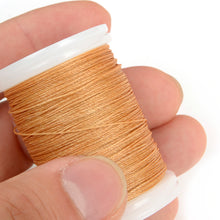 Load image into Gallery viewer, Poly Waxed Thread, Hand Sewing Thread Round Wax Thread for Hand Sewing Leather, Leather craft tools MLT-P0000CUL
