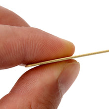 Load image into Gallery viewer, Brass Ruler, inch and CM ruler, 2 kind of size -12cm15cm, Leather craft tools MLT- P0000CUM