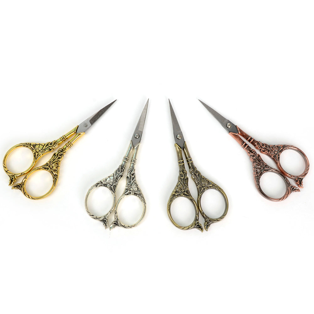 Classic mini Embroidery Scissors, small scissors clippers,Leather