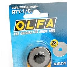 Load image into Gallery viewer, Rotary cutter, Olfa rotary cutter, rotary blade 28,45mm, Leather craft tools, MLT-P0000CUP