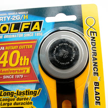 Load image into Gallery viewer, Rotary cutter, Olfa rotary cutter, rotary blade 28,45mm, Leather craft tools, MLT-P0000CUP