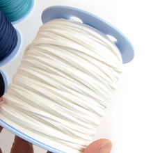 Load image into Gallery viewer, Chamude(CHAMOIS) Cord 3mm(0.12inch), 100yd - Suede cord, Necklace items, Necklace supplies MLT-P0000CUR