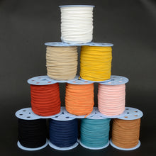Load image into Gallery viewer, Chamude(CHAMOIS) Cord 3mm(0.12inch), 100yd - Suede cord, Necklace items, Necklace supplies MLT-P0000CUR