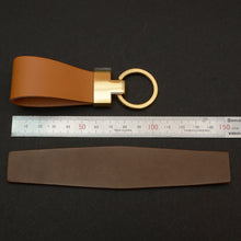 Load image into Gallery viewer, DIY Keyring set with High quality Keyring Holder, Making Keyring,Leather craft tools MLT-P0000CUU